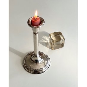 Candleholder, silverplated
