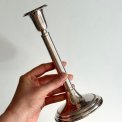 Candleholder, silverplated