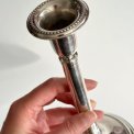 Candleholder, silverplated