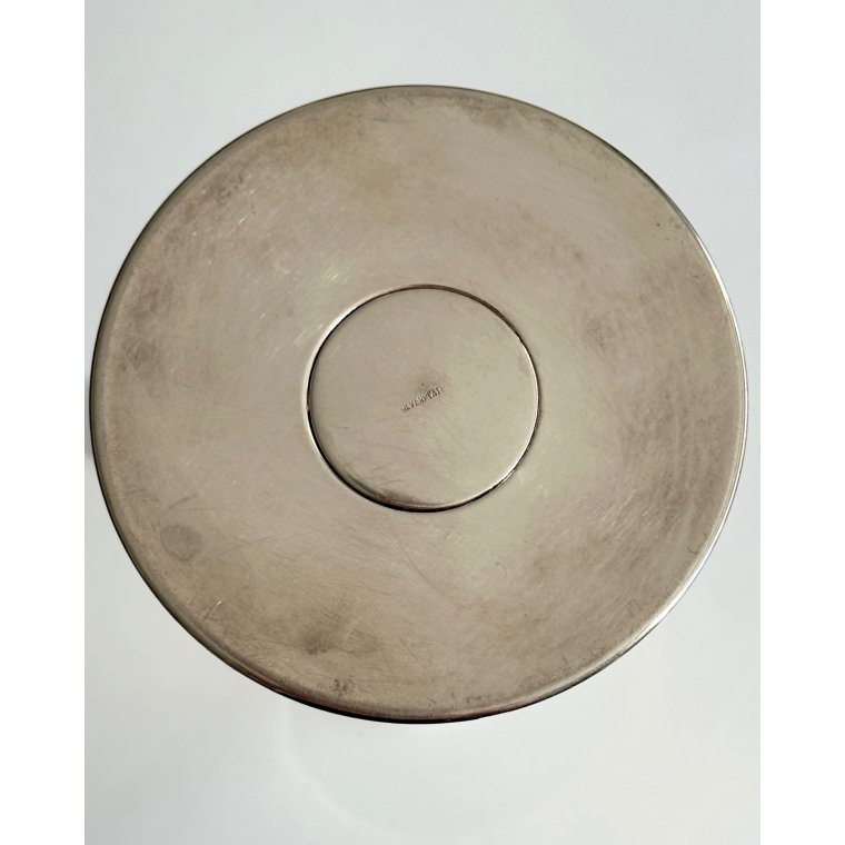 Candleholder, silverplated