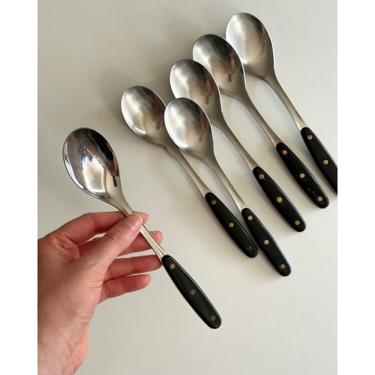 Hackman Finland stainless skeer, 6 stk samlet