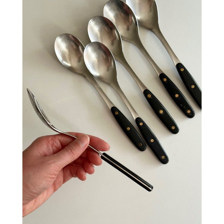 Hackman Finland stainless skeer, 6 stk samlet