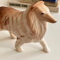 Faience figure, collie