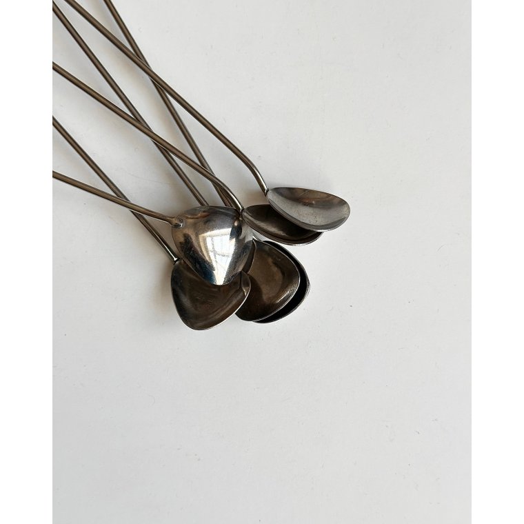 Mid century drinksskeer, 6 stk samlet