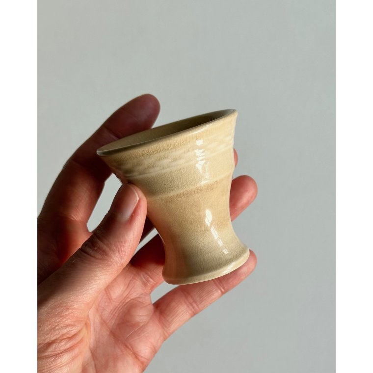 Aluminia egg cup, beige