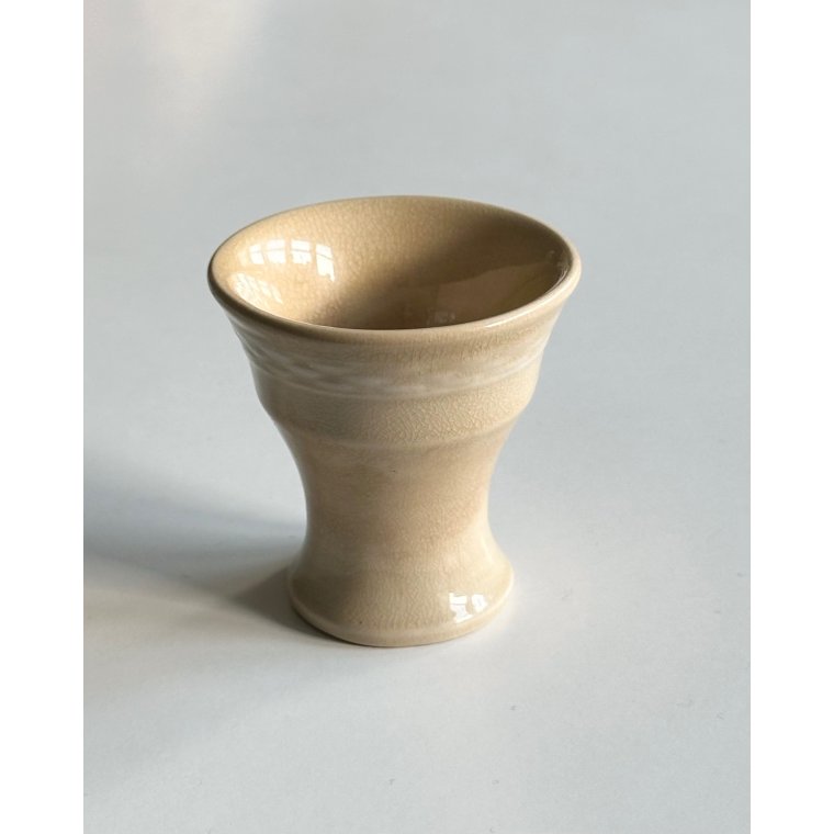 Aluminia egg cup, beige