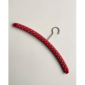 Retro bjle m plastbevikling, rd/creme/sort