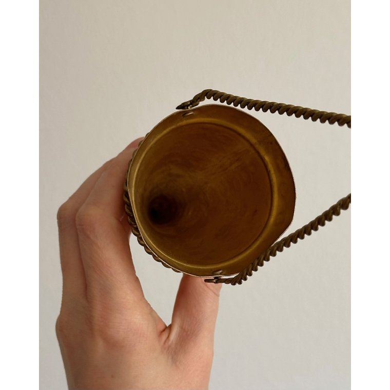 Messingkrmmerhus m snoet hank og sljfe, pr stk