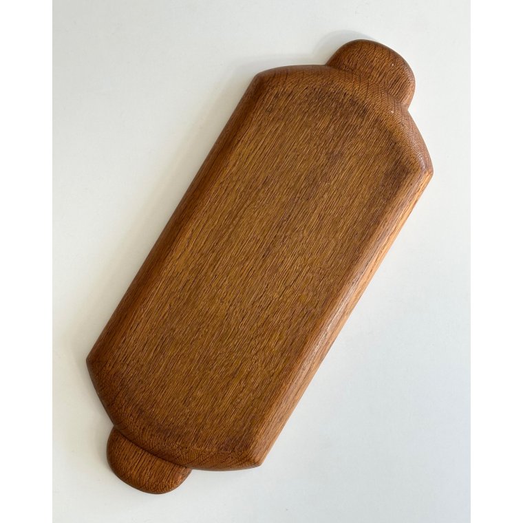 Wooden tray w flowers