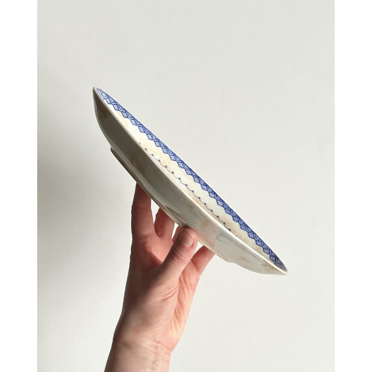 Gustavsberg Regina, patinated dish, NB