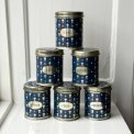Midnight blue tins, ass. spices, set of 6