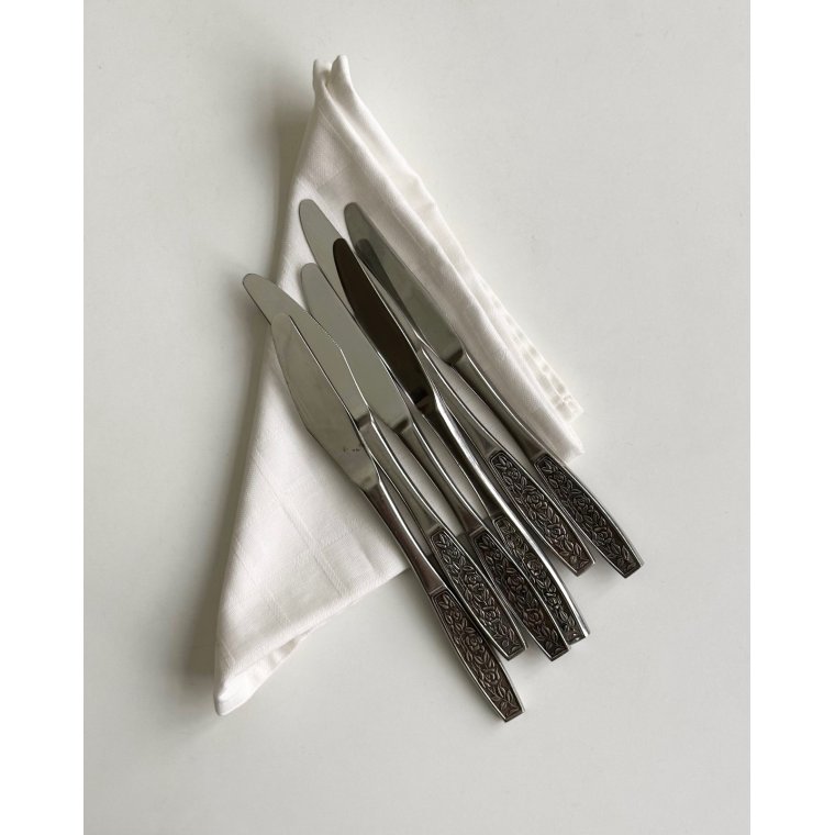 Lundtofte Rose Petite knive, 6 stk samlet