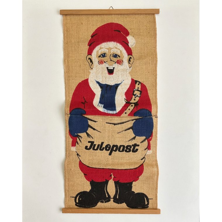 Christmas post, jute