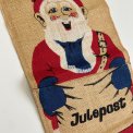 Christmas post, jute