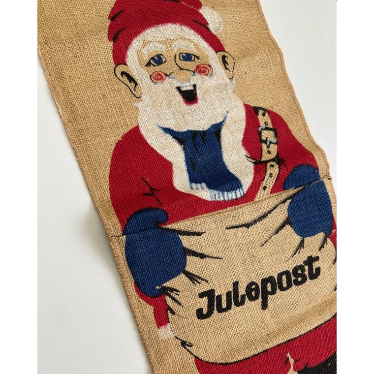 Christmas post, jute