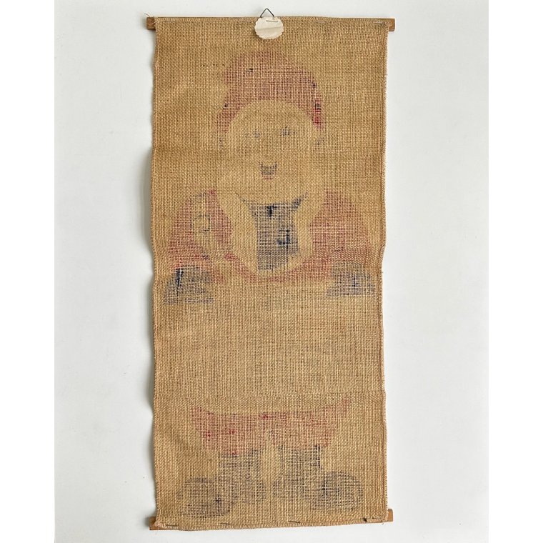 Christmas post, jute