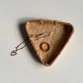Small wicker tray, triangle