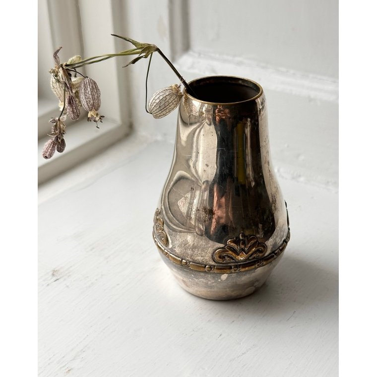 Minivase, patineret pletslv