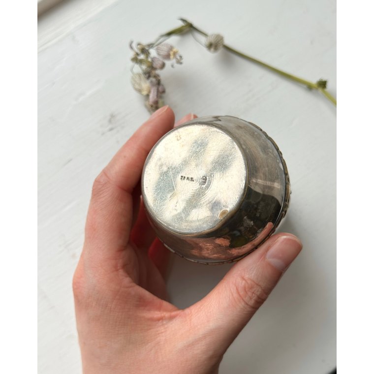 Minivase, patineret pletslv