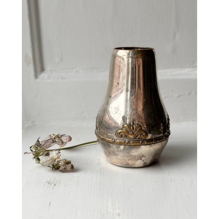 Minivase, patineret pletslv