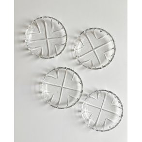 Crystal plates, set of 4, NB
