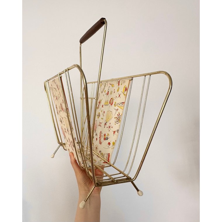 Vintage magasinholder m print
