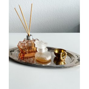 Patineret metalbakke, slvtone